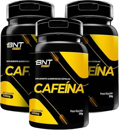Cafeína 200mg – 60 Cápsulas | Energia, Foco e Desempenho | Suplemento Pré-Treino Potente (3)