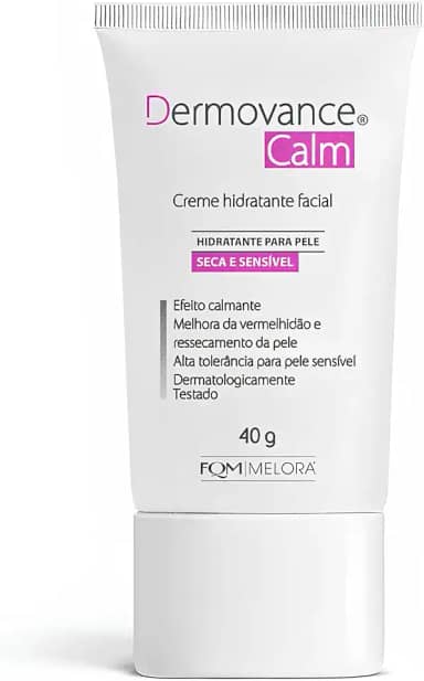 Creme Hidratante Facial Dermovance Calm Pele Seca e Sensível (40g)