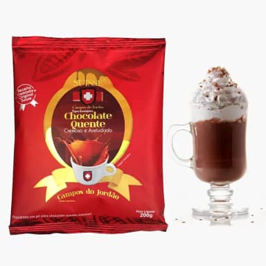 Chocolate Quente Cremoso tipo Europeu 200g - Suisse Chocolat