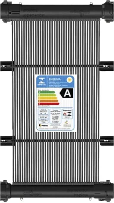 Placa Coletora Aquecedor Solar para Piscina (5,00x0,33m) TekSol-50