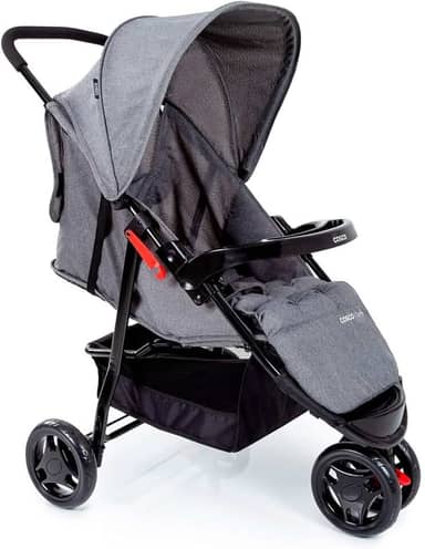 Cosco Kids, Carrinho de Bebê Toffy, Cinza Mescla