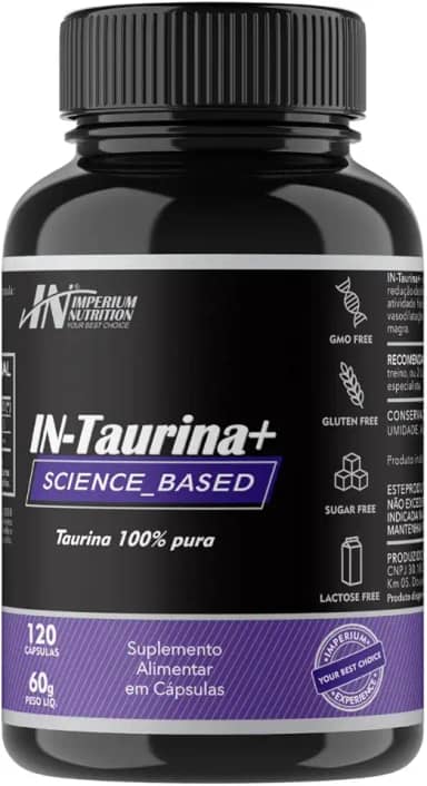 IN-Taurina+ (Taurina 120 Cápsulas) - Imperium Nutrition