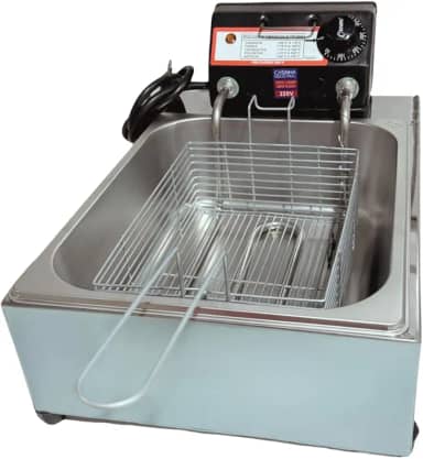 Fritadeira Elétrica Industrial Cuba 5L Econômica (220 volts)