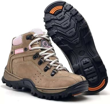 Tênis Bota Coturno Adventure Feminina Trilha Rapel Caminhada