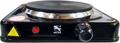 Fogareiro Elétrico Cooktop 5 Temperaturas 1 Boca Fogão Cor Preto 220V