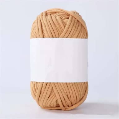 Fio fácil de usar, crochê e tricô para iniciantes com pontos fáceis de ver