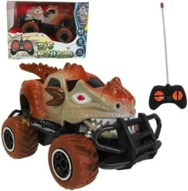 Carrinho Controle Remoto de Dinossauro: Diversão Garantida para Crianças!