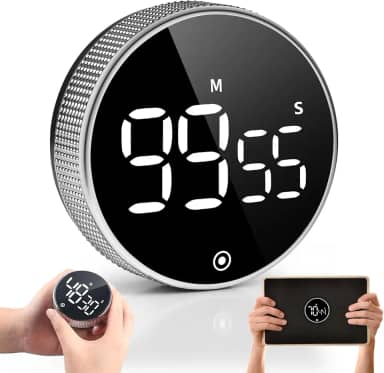 Timer Digital Temporizador Cronômetro Cozinha Relógio Imã