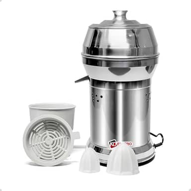 Extrator Espremedor Aluminio Grande Bivolt Profissional Laranja Fruta Suco Bares Restaurante Cozinha