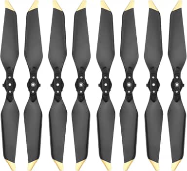 HeiyRC 8 hélices de baixo ruído para drone DJI Mavic Pro/Mavic Pro Platinum, 8331 hélices de substituição dobráveis de liberação rápida, 4 CCW + 4 CW