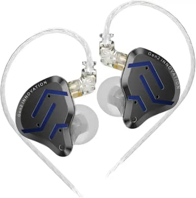 Fone de Ouvido ZSN PRO 2 Retorno De Palco Profissional Intra-Auricular, Híbrido de Alta Definição, Driver Dinâmico Super-Linear e Armadura Balanceada, Isolamento de Ruído – Músicos e Gamers COM MIC