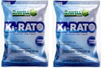 Kit 2 Und Isca Rato Ki-Rato Soft Bait 200g Isca Macia Com Atrativo
