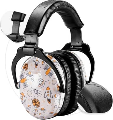 Abafador de Ruídos para Autismo Dobrável – Protetor de Ouvido com Redução de 22dB para Conforto Sensorial Infantil e Adulto.