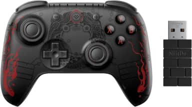8BitDo Ultimate 2C Wireless Controller for Windows PC and Android, with Hall Effect Joysticks and Hall Triggers, 1000Hz Polling Rate, and Remappable L4/R4 Bumpers - Black Myth: Wukong