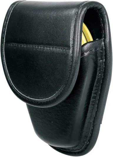 TAFTACFR Bolsa de algema única moldada para polícia xerife policial padrão militar com fecho de pressão seguro