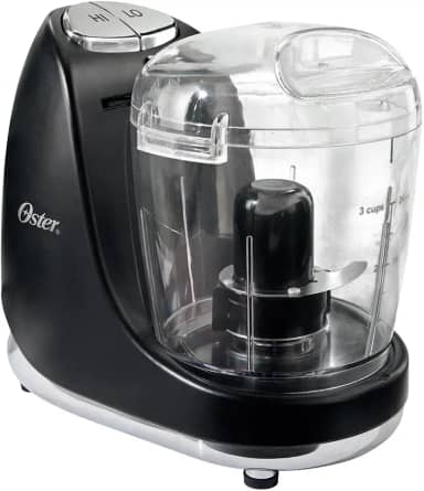 Oster Mini Processador Chromer, 220V, Preto, 125W, 3320