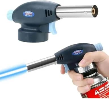 ** Maçarico Culinário Portátil Premium 1300°C com Acendimento Automático e Chama Ajustável – Ideal para Culinária Gourmet, Sobremesas, Churrascos e Uso Profissional**