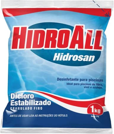 HidroAll Cloro granulado Hidrosan Plus 1 Kg