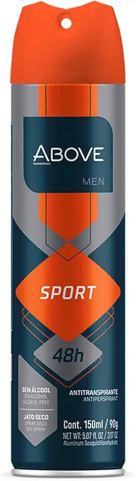 Above Desodorante Aerosol 150Ml Men Sport