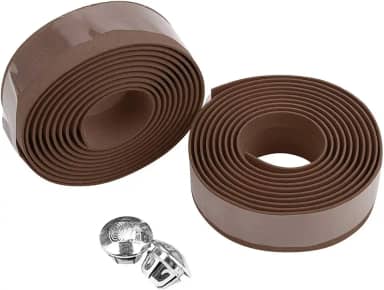 Fita de guidão leve e resistente a rasgos para bicicleta de estrada, confortável, à prova de derrapagem para entusiastas de ciclismo - EVA preto e amarelo (marrom)