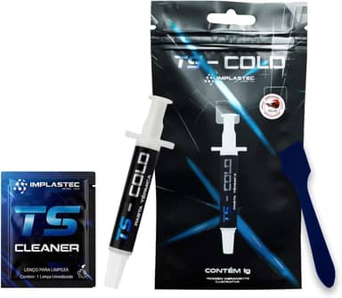 PASTA TÉRMICA TS COLD 1 GRAMA - IMPLASTEC