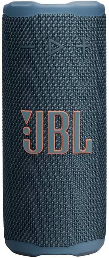 JBL, Caixa de Som, Grip, Bluetooth, Portátil, À Prova D'água e Poeira, Bateria de até 46h, Auracast, Som JBL Pro, AI Sound Boost, 16W RMS - Azul