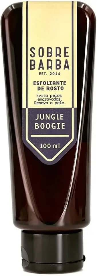 Esfoliante de Rosto Jungle Boogie 100Ml, Sobrebarba, Azul