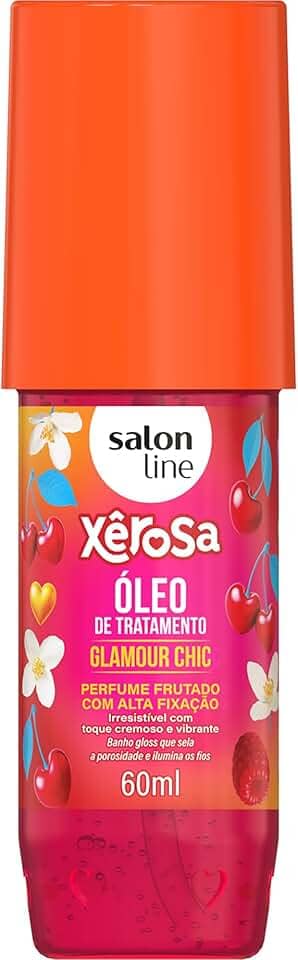 Salon Line Xêrosa Óleo de Tratamento Glamour Chic, Perfume Frutado, 60ml