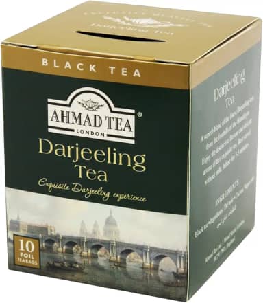 Ahmad Tea London Chá Preto Darjeeling 10 Unidades De 20G