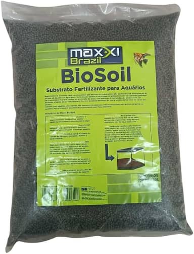 Substrato para Aquários Biosoil Cinza Maxxi Pacote 2 KG
