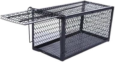 Ratoeira Armadilha Pega Rato Gaiola Grande Com Mola Roedores Captura Eficiente Para Controle De Pragas Em Ambientes Internos E Externos Com Design Seguro E Reutilizável Para Pequenos Roedores
