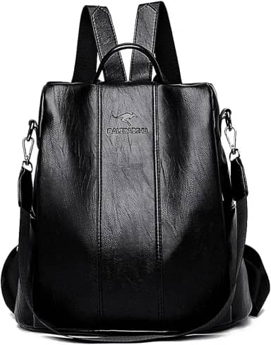 Mochila Moda Simples Feminina Mochila de Viagem Multifuncional