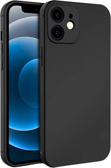 Capa para iPhone 11 Capinha [Ultra Slim] com [Proteção de Camera], Case Anti Impacto e Resistente, Anti Riscos, Leve, Aveludada e Design Elegante (Preto)