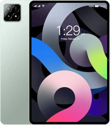 Xixaomiro S11 Tablet, 10.1 Polegada Android 14, 8GB+128GB Tablet com Película de Proteção, Caneta stylus, 1920x1200 Tela, WIFI 5G 13MP/5MP Câmera 8000mAh Bateria(Verde)