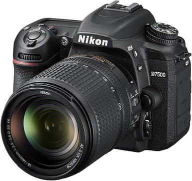 Nikon D7500 KIT 18-140mm VR - 20MP Câmera Digital DSLR Preta