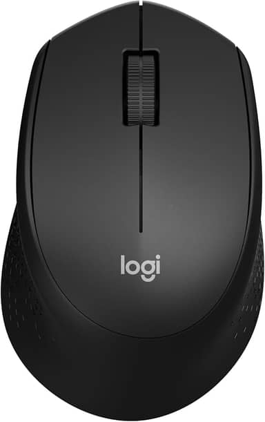 Mouse Sem Fio Logitech M330 SILENT com Clique Silencioso, Design Destro, Bateria de 18 Meses, Receptor USB, Compatível com Windows, macOS, ChromeOS e Pilha Inclusa - Preto