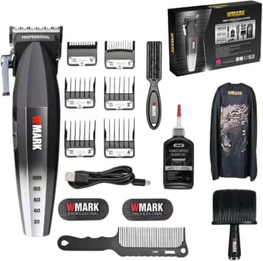 Kit Máquina De Cortar Cabelo Wmark NG-2038 Bivolt