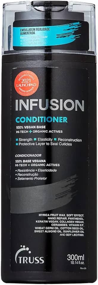 Truss Condicionador Infusion | Hidratação Profunda e Proteção Intensa | 300ml