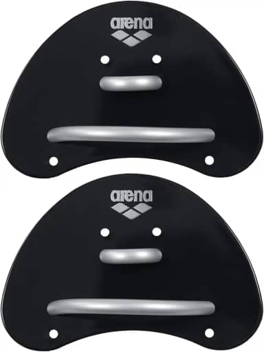 arena Palmar Elite Finger Prata e Preto Tam P