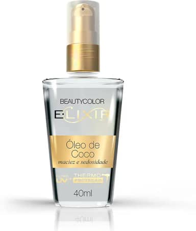 E.lixir Óleo de Coco - Maciez e Sedososidade - BEAUTYCOLOR - 40ml
