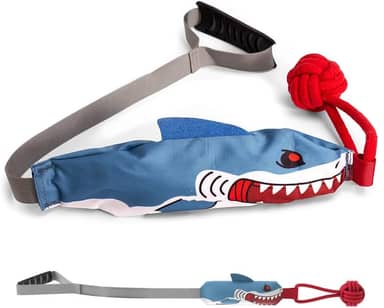 Brinquedo Cães Cabo de Guerra com Corda MADOG Tug Toy Tubarão