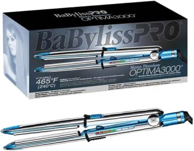 Prancha Super Nano Titanium Babyliss Pro Optima3000 1 + 1/4