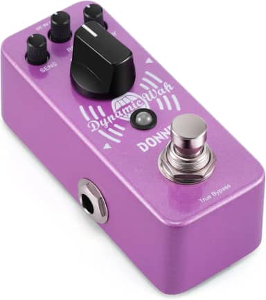 Donner Mini Pedal Automático Wah Dinâmico Wah Efeito Guitarra Pedal Envelope Filtro True Bypass