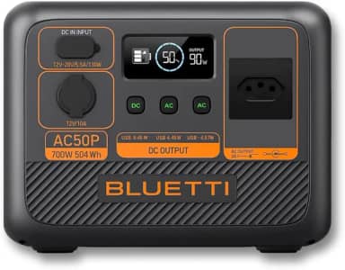 Estação De Energia Ac50p Bluetti Portátil 504wh 700w Potente (220V)