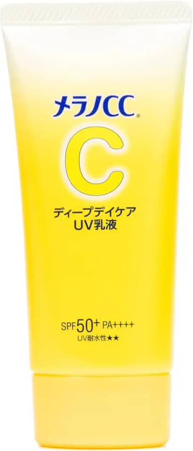 Rohto Melano CC UV Milk 50g - Protetor Solar Facial com Vitamina C FPS 50 - Protege e uniformiza a pele