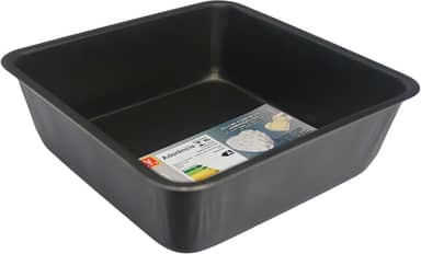 Assadeira Quadrada Alta 18 cm Antiaderente - 18 X 18 X 6 cm, Jolly