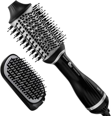 Kit Escova Secadora Tourmaline e Refil Escova Raquete 127v