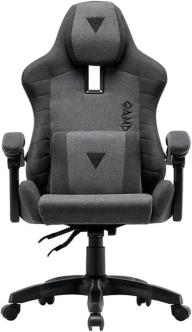 CADEIRA GAMER GAMDIAS CINZA E PRETO ZELUS E3 WEAVE L GB