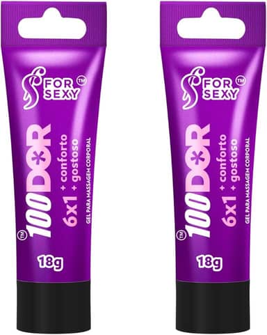 Kit Gel Dessensibilizante 100dor 6x1 18g For Sexy - 2 Unidades