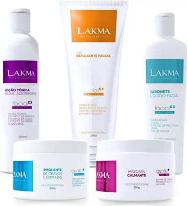Kit Limpeza De Pele Profunda Profissional Lakma Pele Lisa Home Care Skin Care